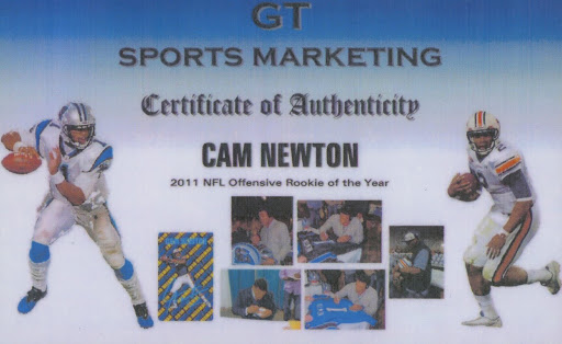 Cam Newton Signed "The Duke" Official NFL Game Ball (Newton COA) at PristineAuction.com Cam Newton Signed "The Duke" Official NFL Game Ball (Newton COA) at PristineAuction.com