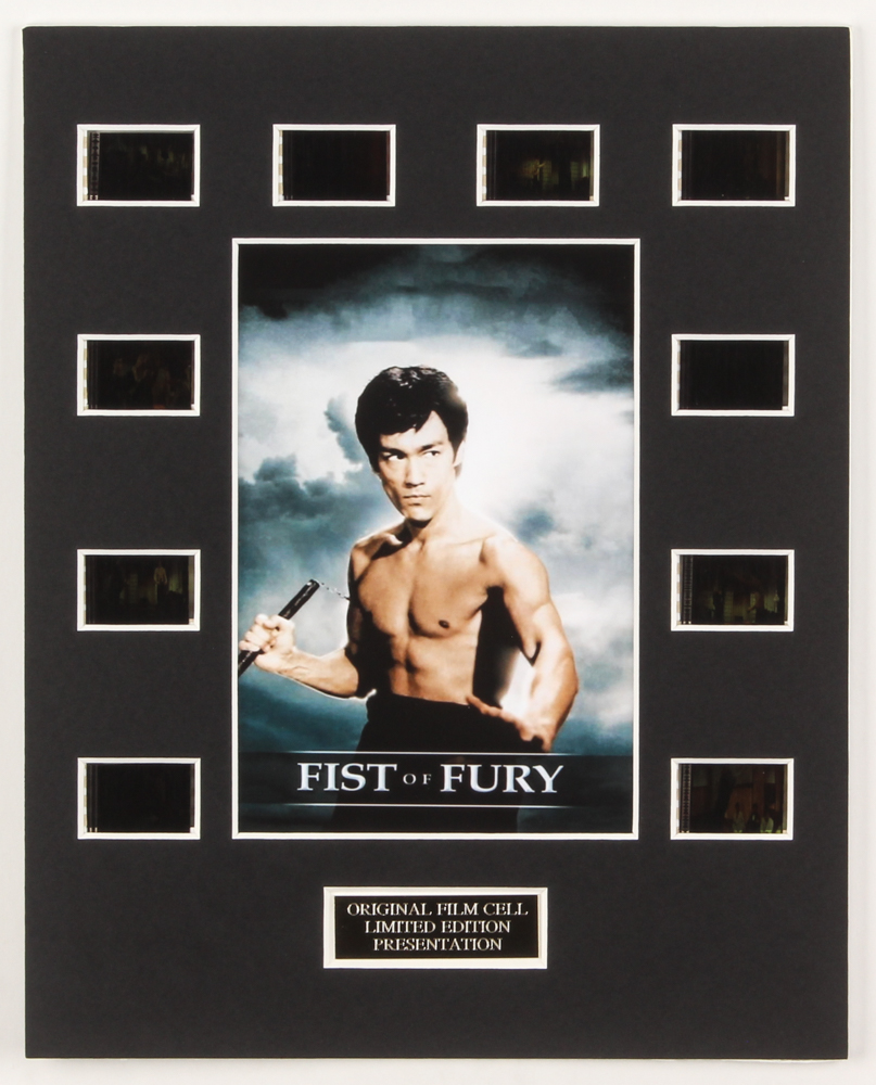 "Fist of Fury" LE 8x10 Custom Matted Original Film / Movie Cell Display at PristineAuction.com "Fist of Fury" LE 8x10 Custom Matted Original Film / Movie Cell Display at PristineAuction.com