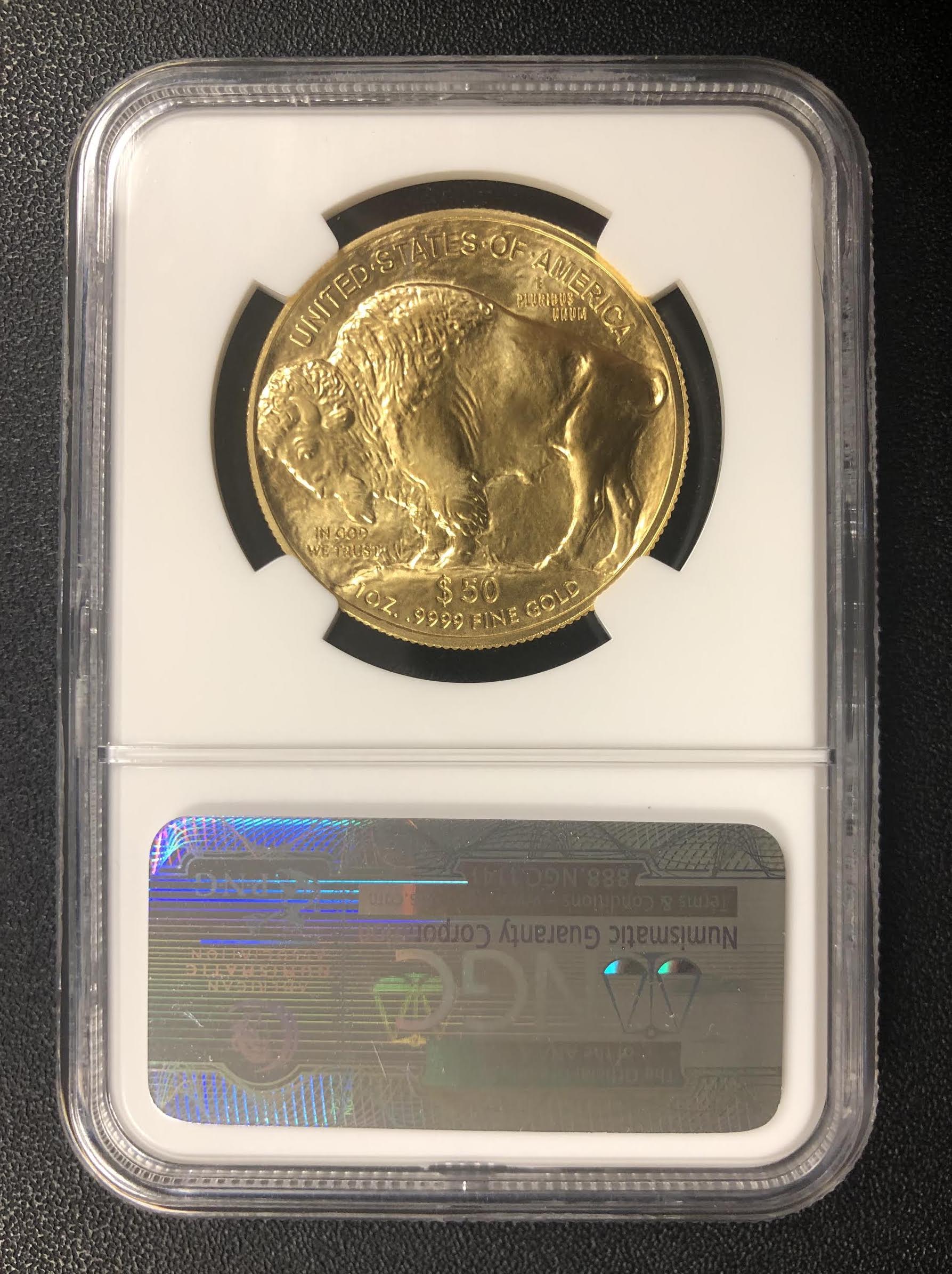 2010 $50 Buffalo Gold Coin - Early Releases (NGC MS 70) at PristineAuction.com 2010 $50 Buffalo Gold Coin - Early Releases (NGC MS 70) at PristineAuction.com