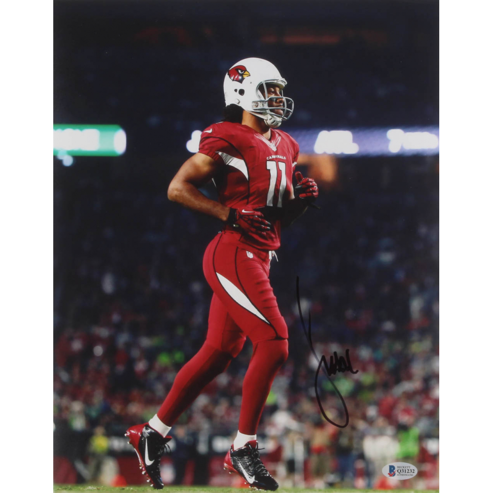 Larry Fitzgerald Signed Arizona Cardinals 11x14 Photo (Beckett COA
