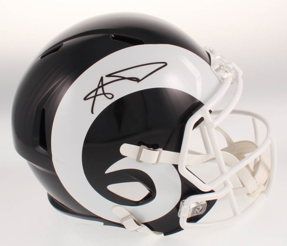 Aaron Donald Signed Rams Full-Size Speed Helmet (JSA COA) at PristineAuction.com Aaron Donald Signed Rams Full-Size Speed Helmet (JSA COA) at PristineAuction.com
