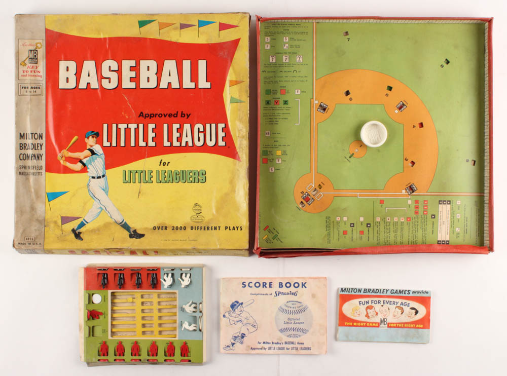 Vintage 1958 Baseball Board Game at PristineAuction.com Vintage 1958 Baseball Board Game at PristineAuction.com