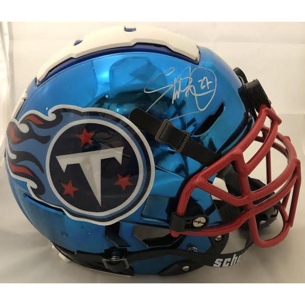 Eddie George Signed Tennessee Titans Full-Size Authentic On-Field ...