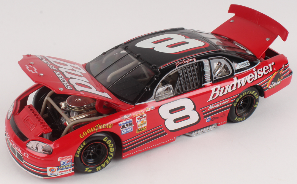 Dale Earnhardt Jr. NASCAR #8 Budweiser 1999 Monte Carlo Elite 1:24 Die-Cast Car at PristineAuction.com Dale Earnhardt Jr. NASCAR #8 Budweiser 1999 Monte Carlo Elite 1:24 Die-Cast Car at PristineAuction.com