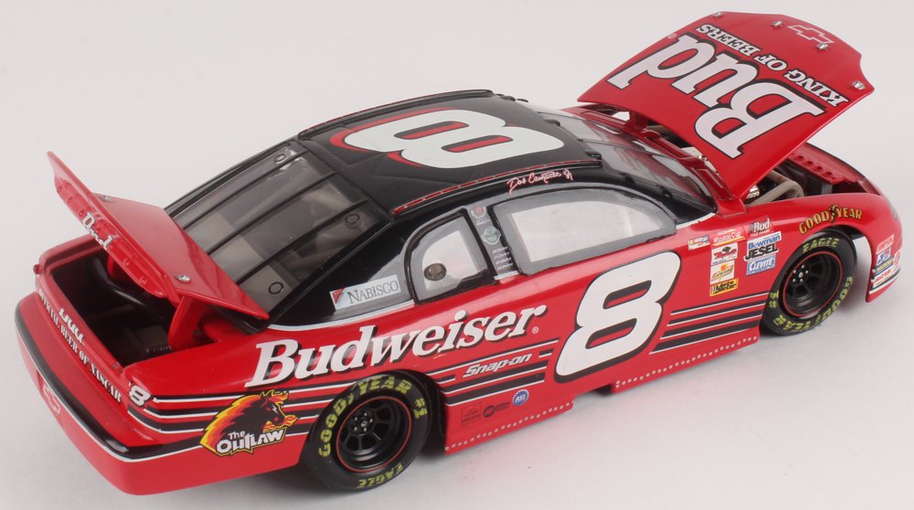 Dale Earnhardt Jr. NASCAR #8 Budweiser 1999 Monte Carlo Elite 1:24 Die-Cast Car at PristineAuction.com Dale Earnhardt Jr. NASCAR #8 Budweiser 1999 Monte Carlo Elite 1:24 Die-Cast Car at PristineAuction.com