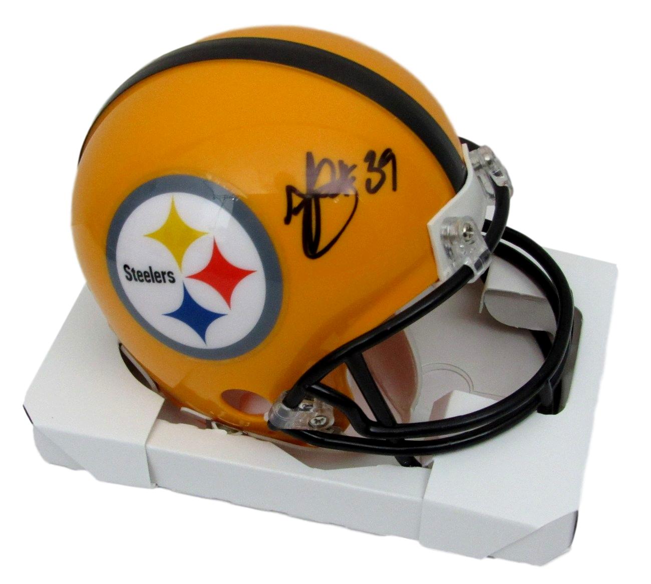 Minkah Fitzpatrick Signed Pittsburgh Steelers Mini Helmet (JSA COA) at PristineAuction.com Minkah Fitzpatrick Signed Pittsburgh Steelers Mini Helmet (JSA COA) at PristineAuction.com
