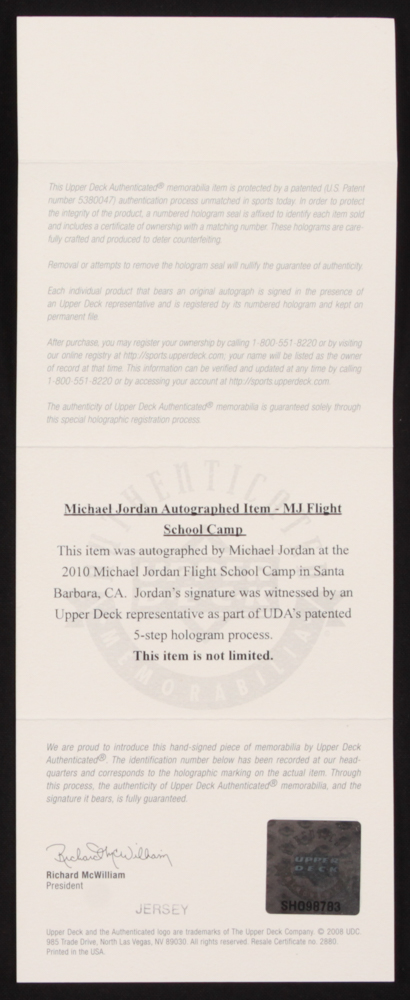 Michael Jordan Signed 1985 NBA All Star Game Jersey (UDA COA) at PristineAuction.com Michael Jordan Signed 1985 NBA All Star Game Jersey (UDA COA) at PristineAuction.com