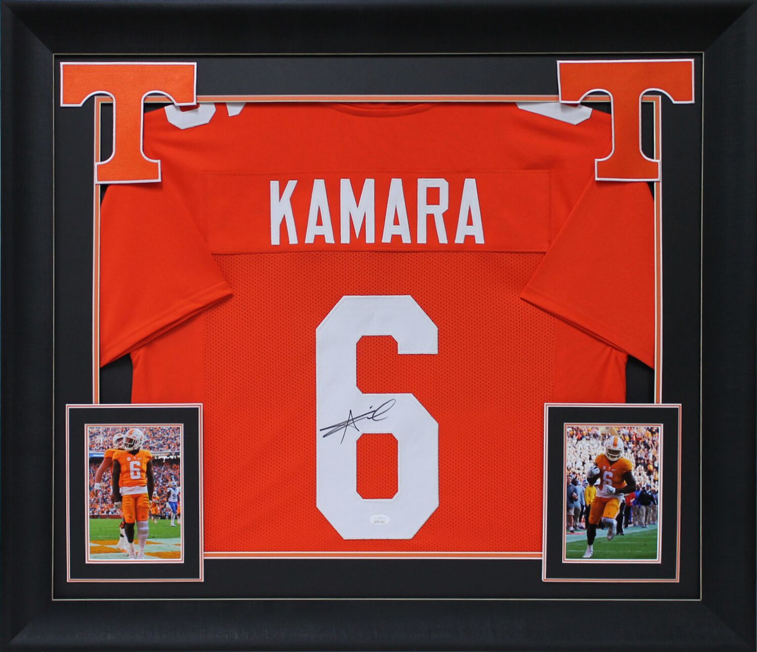 Alvin Kamara Signed Custom Framed Jersey Display (JSA) at PristineAuction.com Alvin Kamara Signed Custom Framed Jersey Display (JSA) at PristineAuction.com