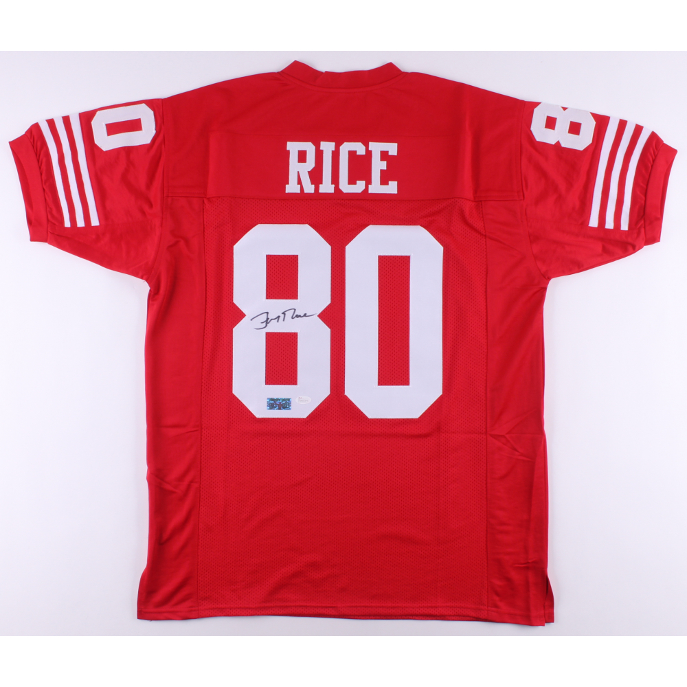 Jerry Rice Signed Jersey (JSA COA & Rice Hologram) Pristine Auction