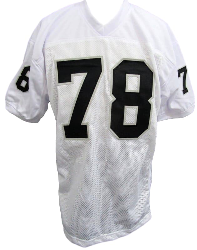 Art Shell Signed Jersey Inscribed "Hall Of Fame -1989-" (JSA COA) at PristineAuction.com Art Shell Signed Jersey Inscribed "Hall Of Fame -1989-" (JSA COA) at PristineAuction.com