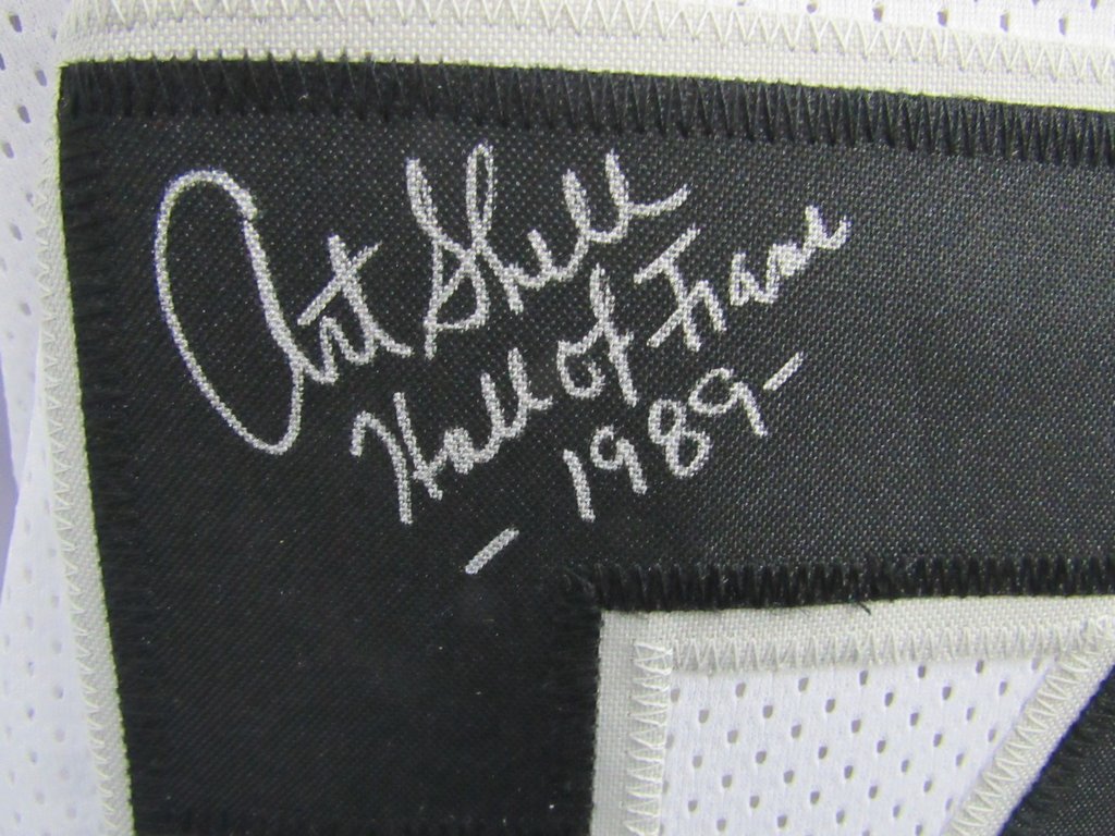 Art Shell Signed Jersey Inscribed "Hall Of Fame -1989-" (JSA COA) at PristineAuction.com Art Shell Signed Jersey Inscribed "Hall Of Fame -1989-" (JSA COA) at PristineAuction.com