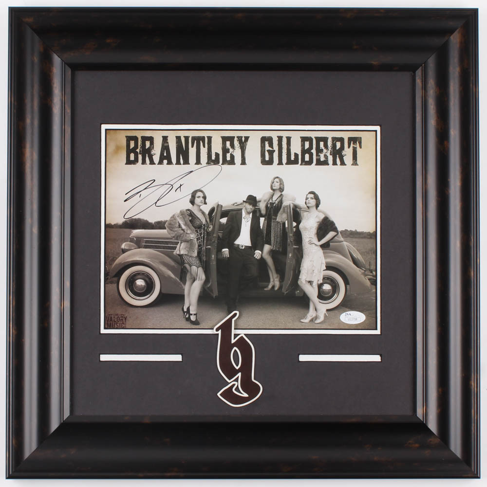 Brantley Gilbert Signed 18x18 Custom Framed Photo Display (JSA COA) at PristineAuction.com Brantley Gilbert Signed 18x18 Custom Framed Photo Display (JSA COA) at PristineAuction.com