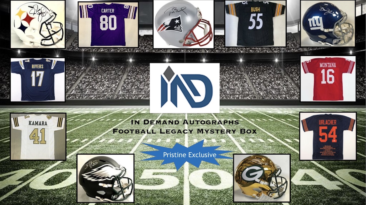 In Demand Autographs “Football Legacy” Mystery Box at PristineAuction.com In Demand Autographs “Football Legacy” Mystery Box at PristineAuction.com