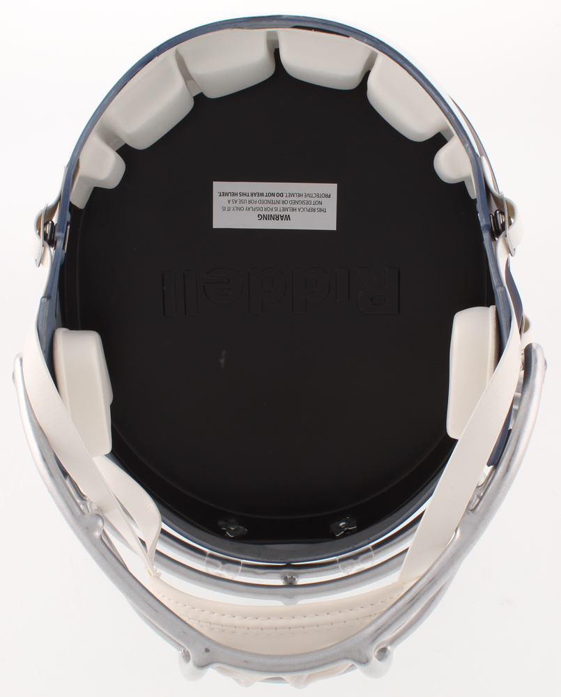 Leighton Vander Esch Signed Dallas Cowboys Full-Size AMP Alternate Speed Helmet (Beckett COA) at PristineAuction.com Leighton Vander Esch Signed Dallas Cowboys Full-Size AMP Alternate Speed Helmet (Beckett COA) at PristineAuction.com