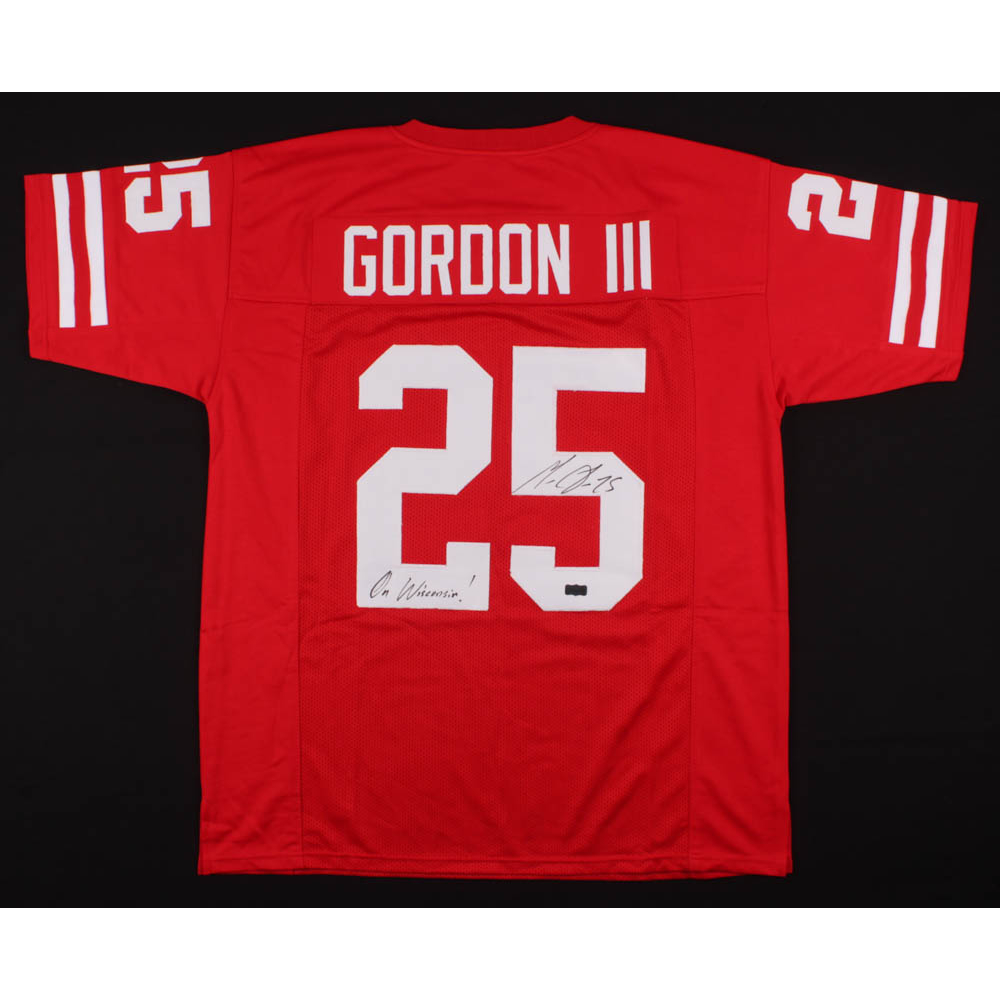 Melvin Gordon Signed Jersey Inscribed 