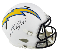 Melvin Gordon Signed Chargers Full-Size Authentic On-Field Speed Helmet (Radtke) at PristineAuction.com