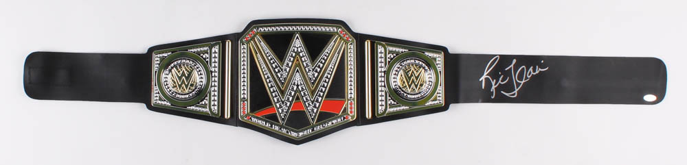 Rick Flair Signed WWE Championship Belt (Schwartz COA) at PristineAuction.com Rick Flair Signed WWE Championship Belt (Schwartz COA) at PristineAuction.com
