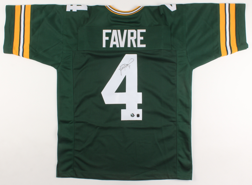 Brett Favre Signed Jersey (Tennzone Sports Hologram & Favre COA) at PristineAuction.com Brett Favre Signed Jersey (Tennzone Sports Hologram & Favre COA) at PristineAuction.com