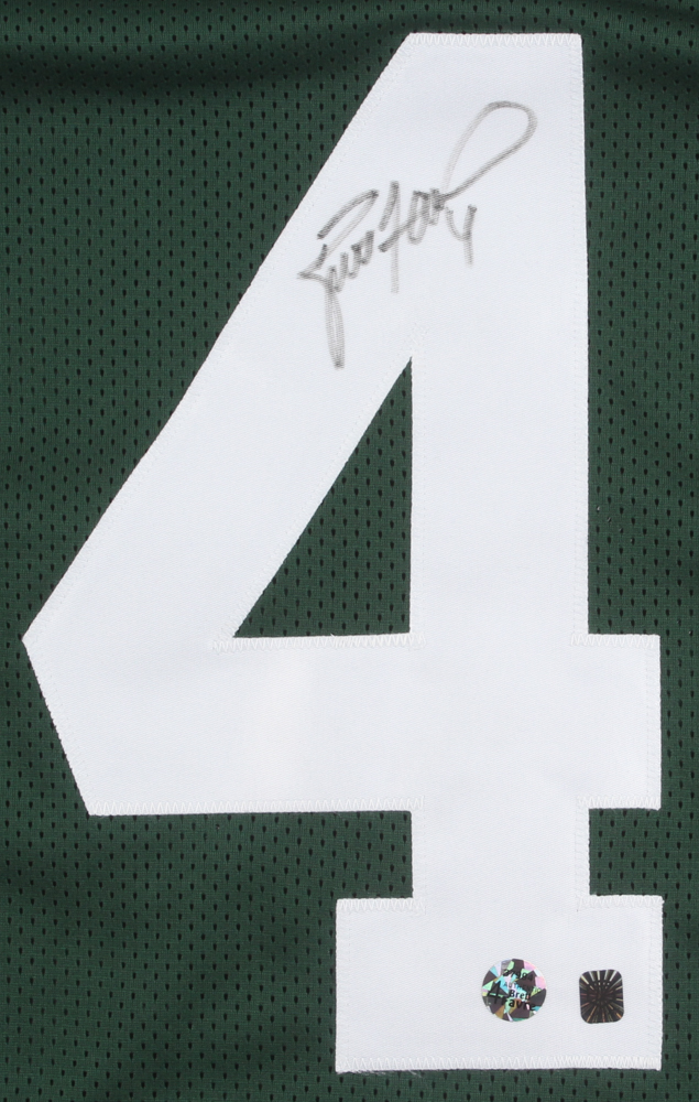 Brett Favre Signed Jersey (Tennzone Sports Hologram & Favre COA) at PristineAuction.com Brett Favre Signed Jersey (Tennzone Sports Hologram & Favre COA) at PristineAuction.com