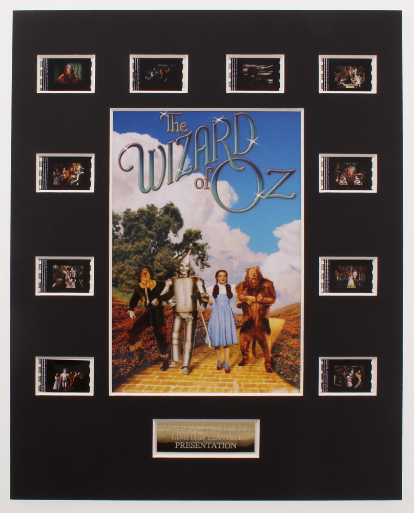 "The Wizard of Oz" LE 8x10 Custom Matted Original Film / Movie Cell Display at PristineAuction.com "The Wizard of Oz" LE 8x10 Custom Matted Original Film / Movie Cell Display at PristineAuction.com