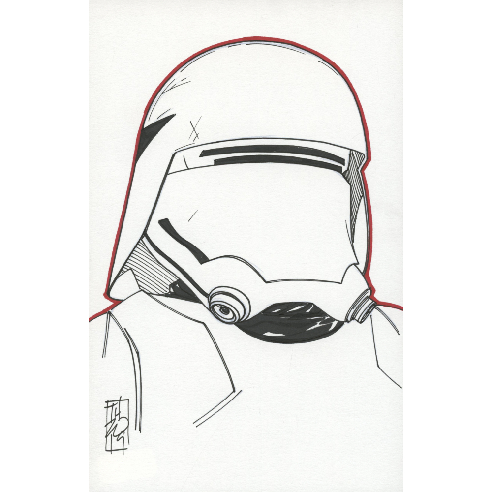 Tom Hodges - FIrst Order Stormtrooper - "Star Wars" - Signed ORIGINAL 5 ...