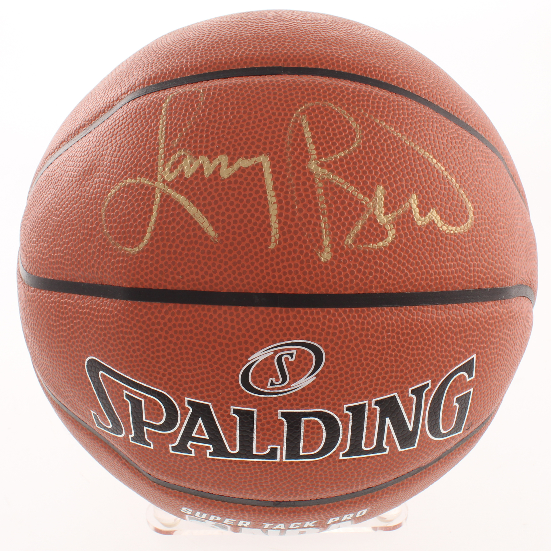 Larry Bird Signed NBA Basketball with Display Case (PSA COA) at PristineAuction.com Larry Bird Signed NBA Basketball with Display Case (PSA COA) at PristineAuction.com
