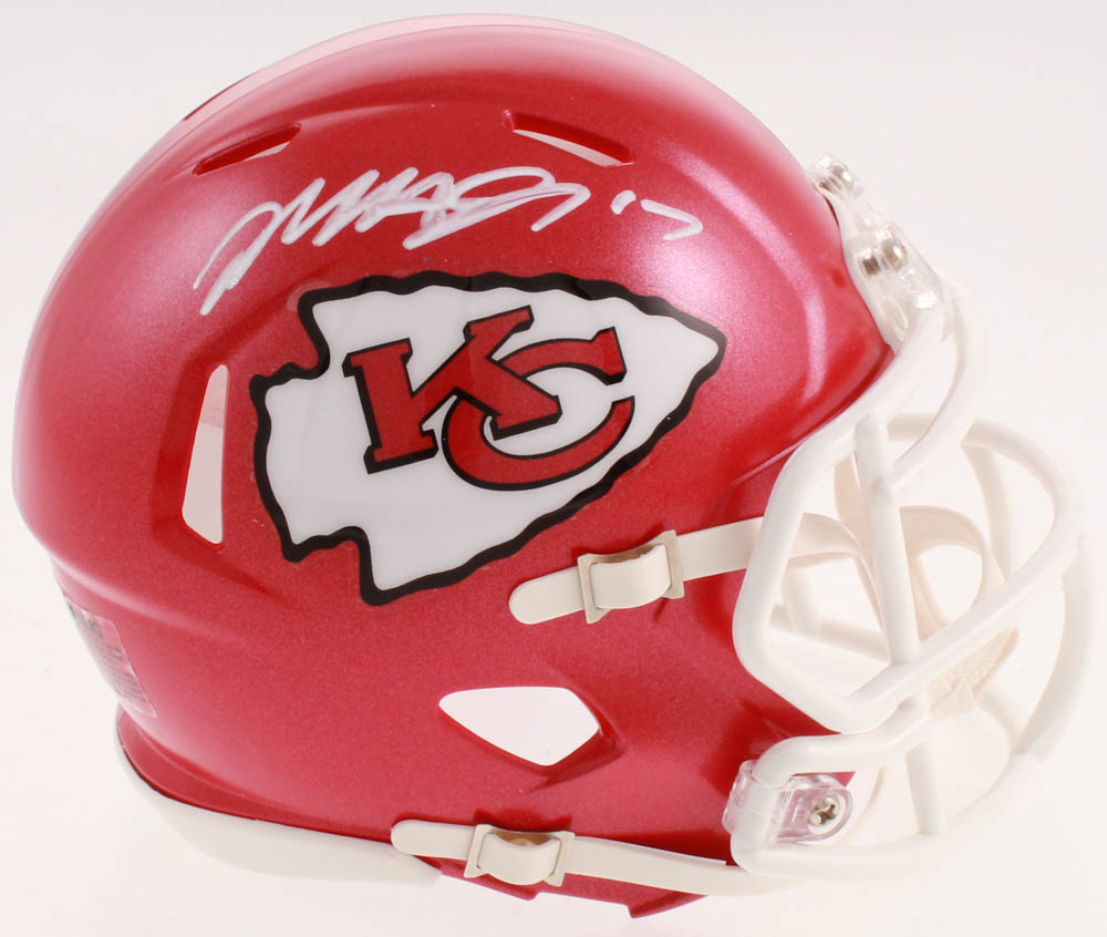 Mecole Hardman Signed Kansas City Chiefs Speed Mini Helmet (JSA COA) at PristineAuction.com Mecole Hardman Signed Kansas City Chiefs Speed Mini Helmet (JSA COA) at PristineAuction.com