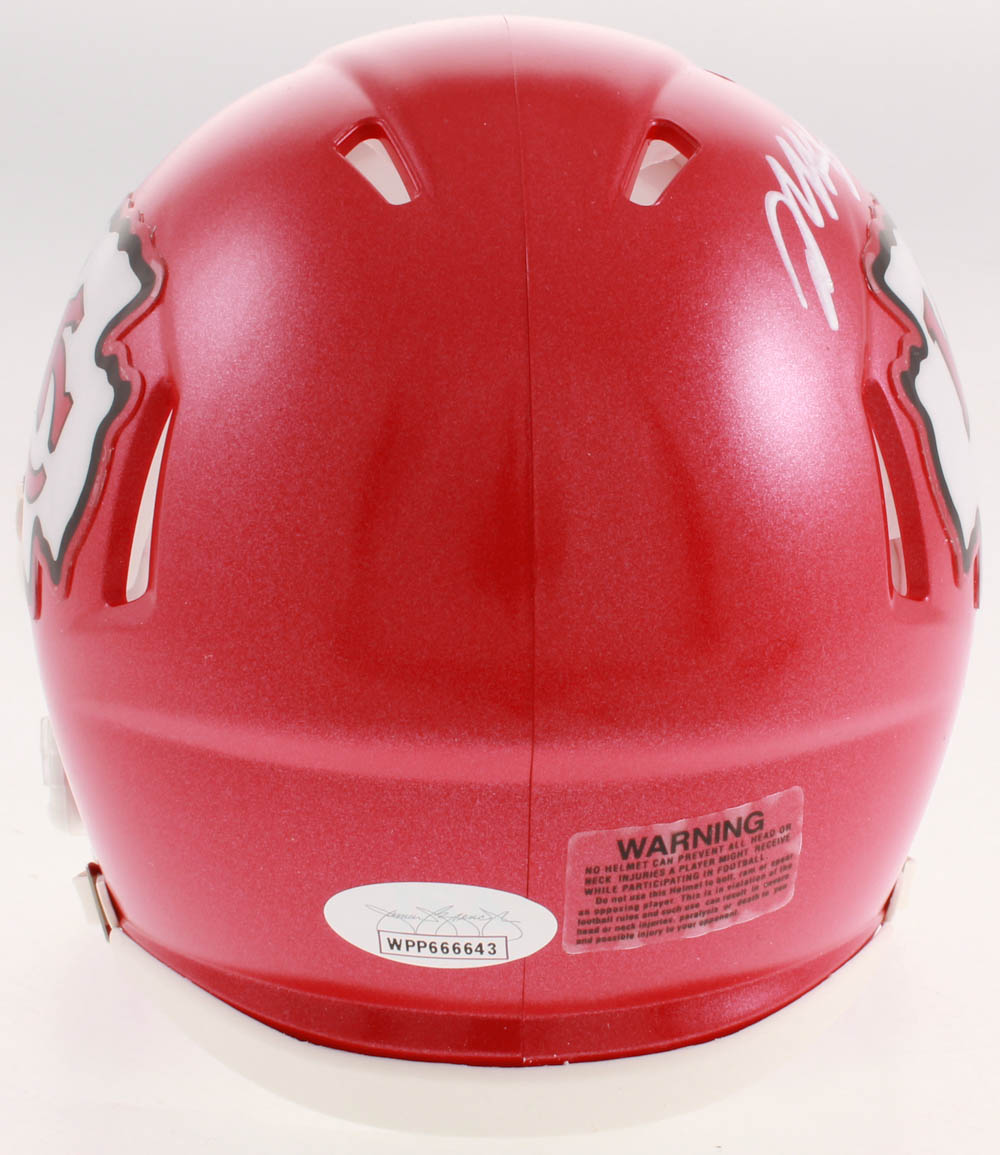 Mecole Hardman Signed Kansas City Chiefs Speed Mini Helmet (JSA COA) at PristineAuction.com Mecole Hardman Signed Kansas City Chiefs Speed Mini Helmet (JSA COA) at PristineAuction.com