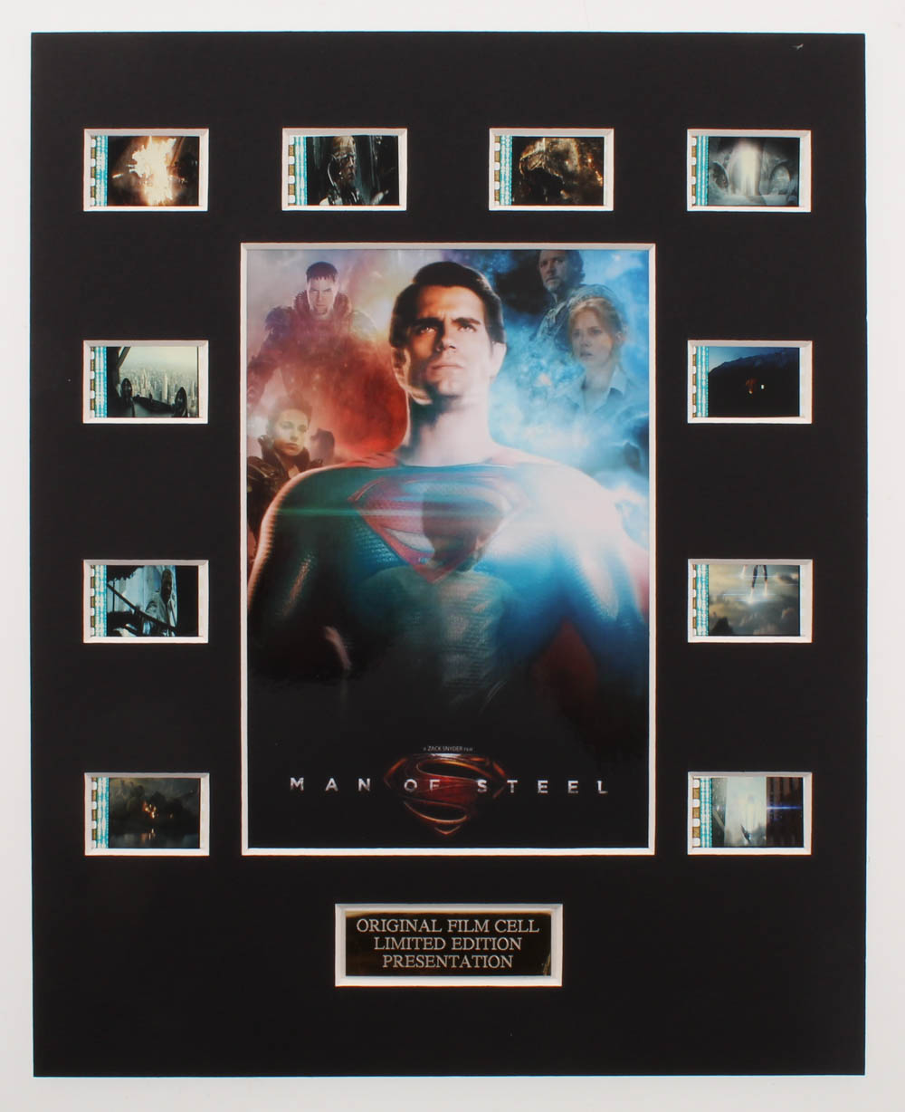 "Man of Steel" LE 8x10 Custom Matted Original Film / Movie Cell Display at PristineAuction.com "Man of Steel" LE 8x10 Custom Matted Original Film / Movie Cell Display at PristineAuction.com