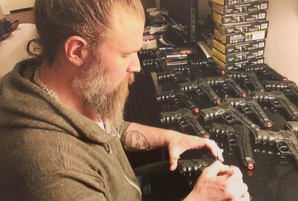 Ryan Hurst Signed M757 Airsoft Gun (Radtke COA) at PristineAuction.com Ryan Hurst Signed M757 Airsoft Gun (Radtke COA) at PristineAuction.com