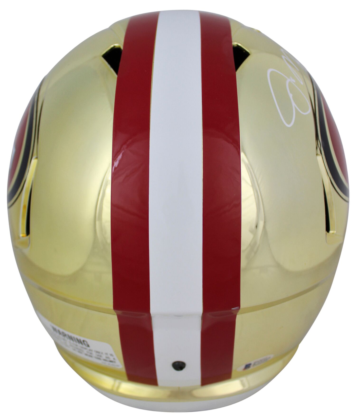 Joe Montana & Jerry Rice Signed San Francisco 49ers Chrome Speed Full-Size Helmet (Beckett COA) at PristineAuction.com Joe Montana & Jerry Rice Signed San Francisco 49ers Chrome Speed Full-Size Helmet (Beckett COA) at PristineAuction.com