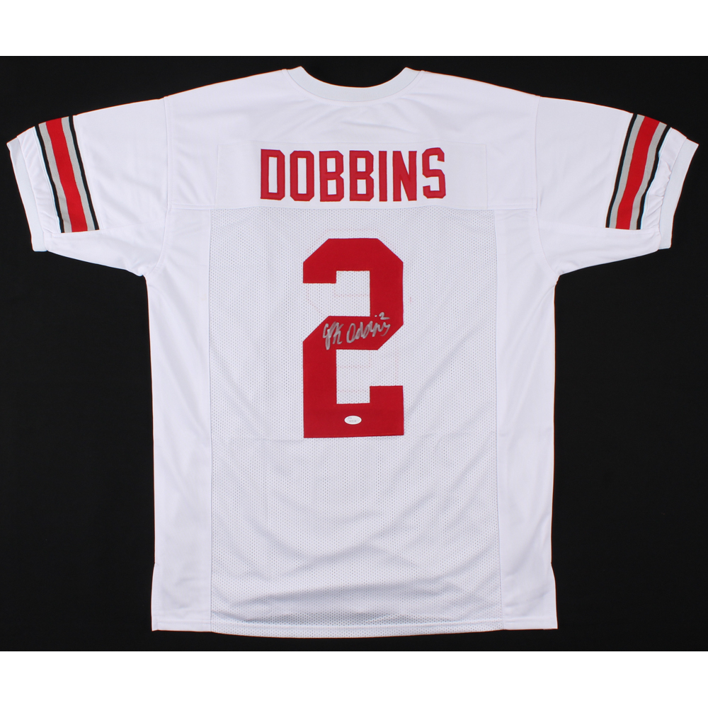 J. K. Dobbins Signed Jersey (JSA COA) Pristine Auction