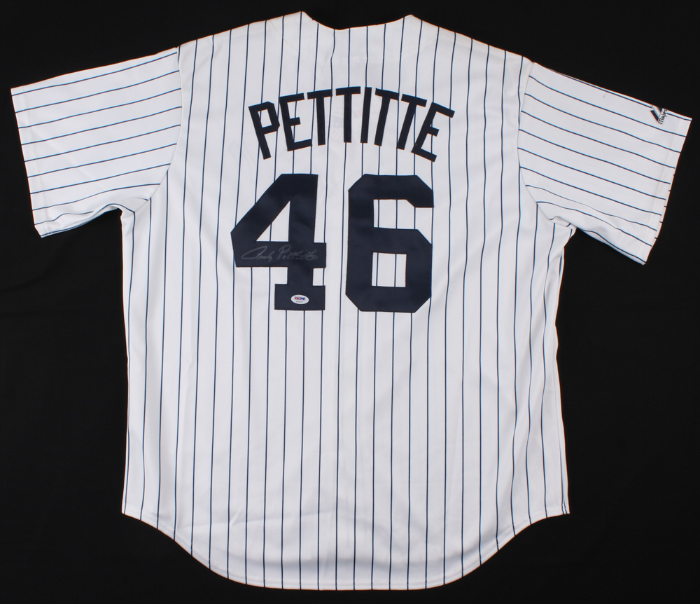 Andy Pettitte Signed New York Yankees Jersey (PSA COA) at PristineAuction.com Andy Pettitte Signed New York Yankees Jersey (PSA COA) at PristineAuction.com