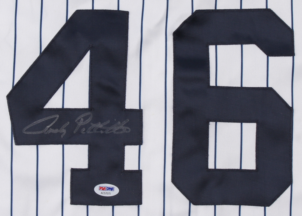 Andy Pettitte Signed New York Yankees Jersey (PSA COA) at PristineAuction.com Andy Pettitte Signed New York Yankees Jersey (PSA COA) at PristineAuction.com