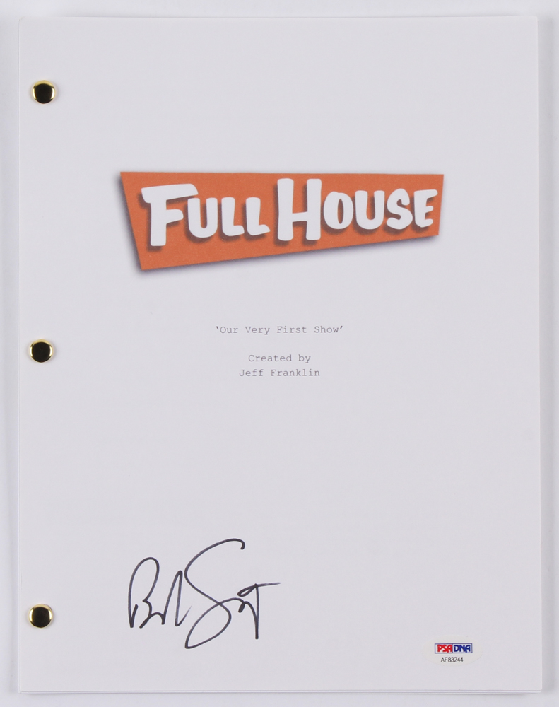 Bob Saget Signed "Full House: Our Very First Show" Episode Script (PSA COA) at PristineAuction.com Bob Saget Signed "Full House: Our Very First Show" Episode Script (PSA COA) at PristineAuction.com