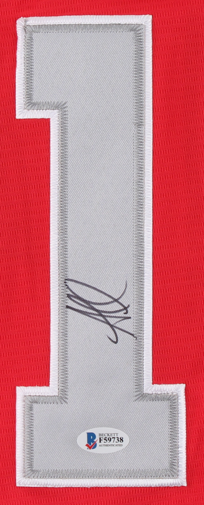 Ozzie Albies Signed National League All-Star Game Jersey (Beckett COA) at PristineAuction.com Ozzie Albies Signed National League All-Star Game Jersey (Beckett COA) at PristineAuction.com