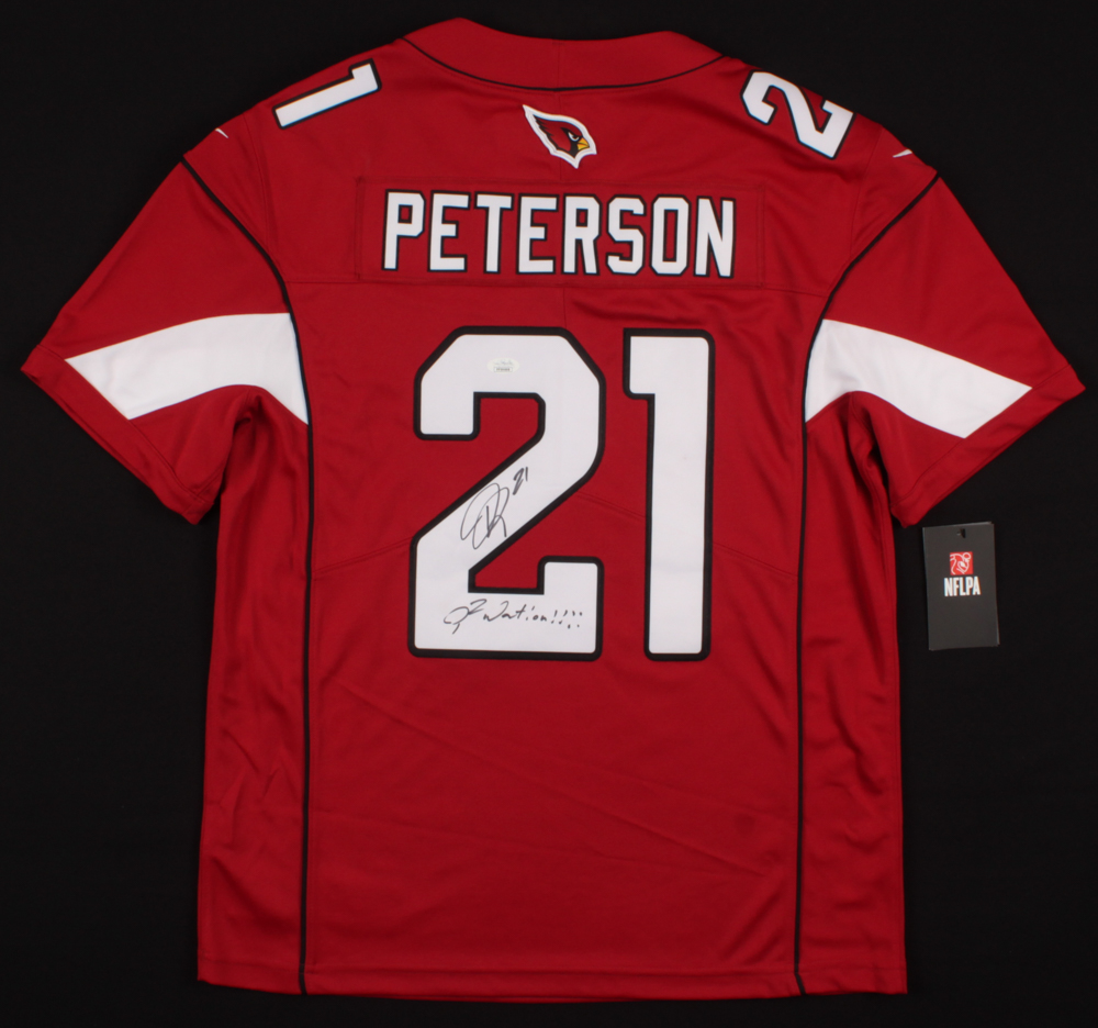 Patrick Peterson Signed Arizona Cardinals Jersey Inscribed "P2 Nation!!!!" (JSA COA) at PristineAuction.com Patrick Peterson Signed Arizona Cardinals Jersey Inscribed "P2 Nation!!!!" (JSA COA) at PristineAuction.com