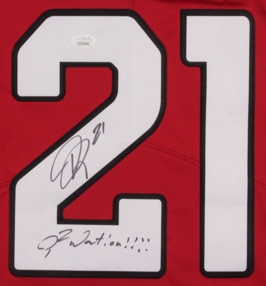 Patrick Peterson Signed Arizona Cardinals Jersey Inscribed "P2 Nation!!!!" (JSA COA) at PristineAuction.com Patrick Peterson Signed Arizona Cardinals Jersey Inscribed "P2 Nation!!!!" (JSA COA) at PristineAuction.com