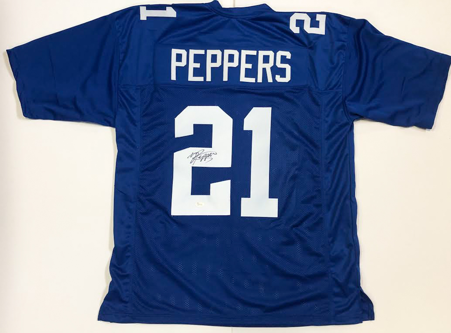 Jabrill Peppers Signed Jersey (JSA COA) at PristineAuction.com Jabrill Peppers Signed Jersey (JSA COA) at PristineAuction.com