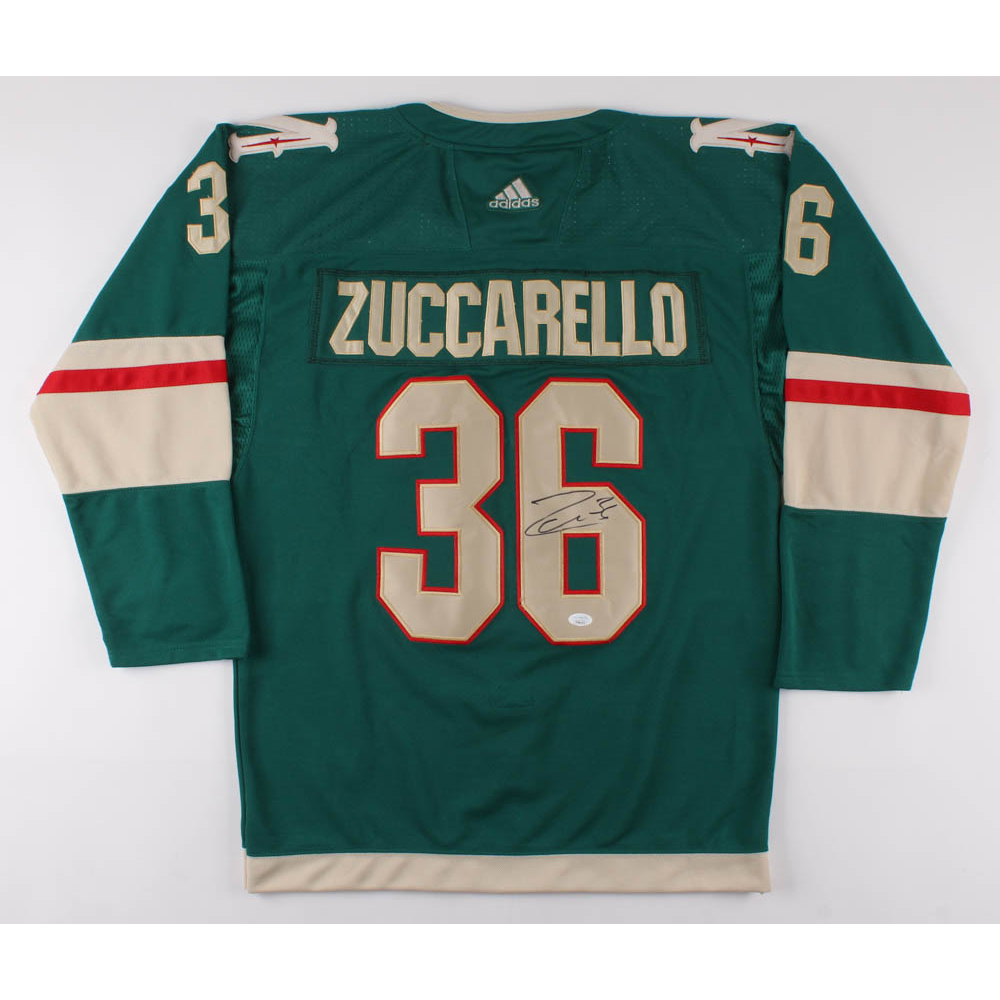 Mats Zuccarello Signed Minnesota Wild Jersey (JSA COA) Pristine Auction