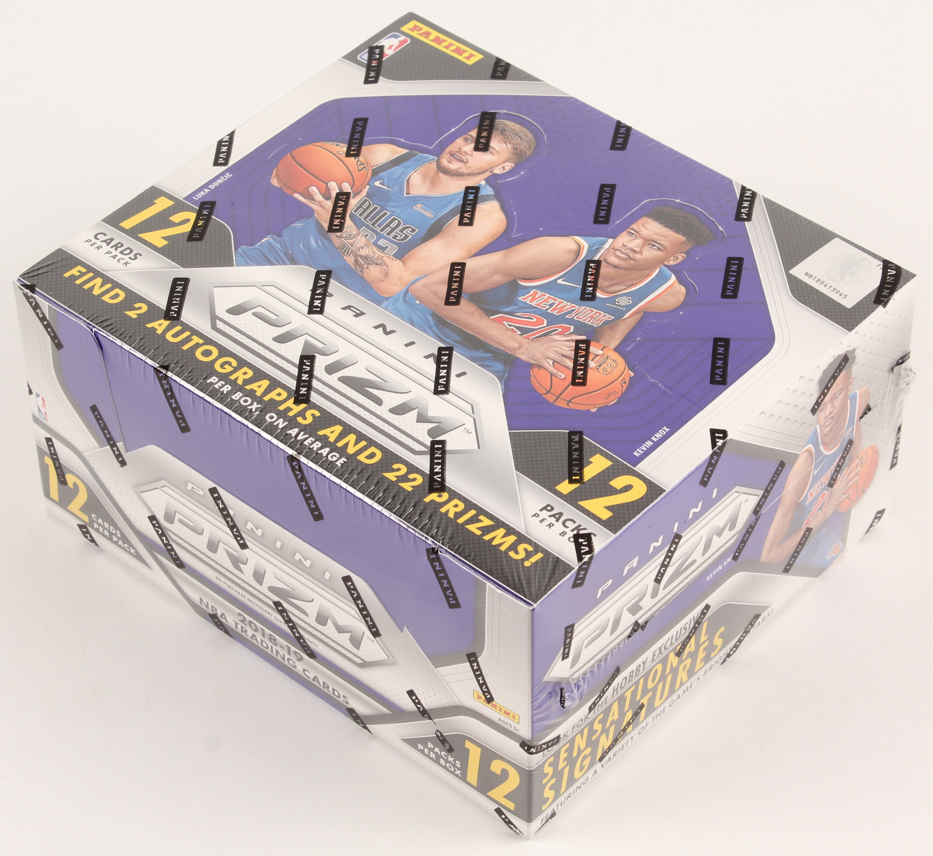 2018-19 Panini Prizm Basketball Hobby Box of (12) Packs at PristineAuction.com 2018-19 Panini Prizm Basketball Hobby Box of (12) Packs at PristineAuction.com