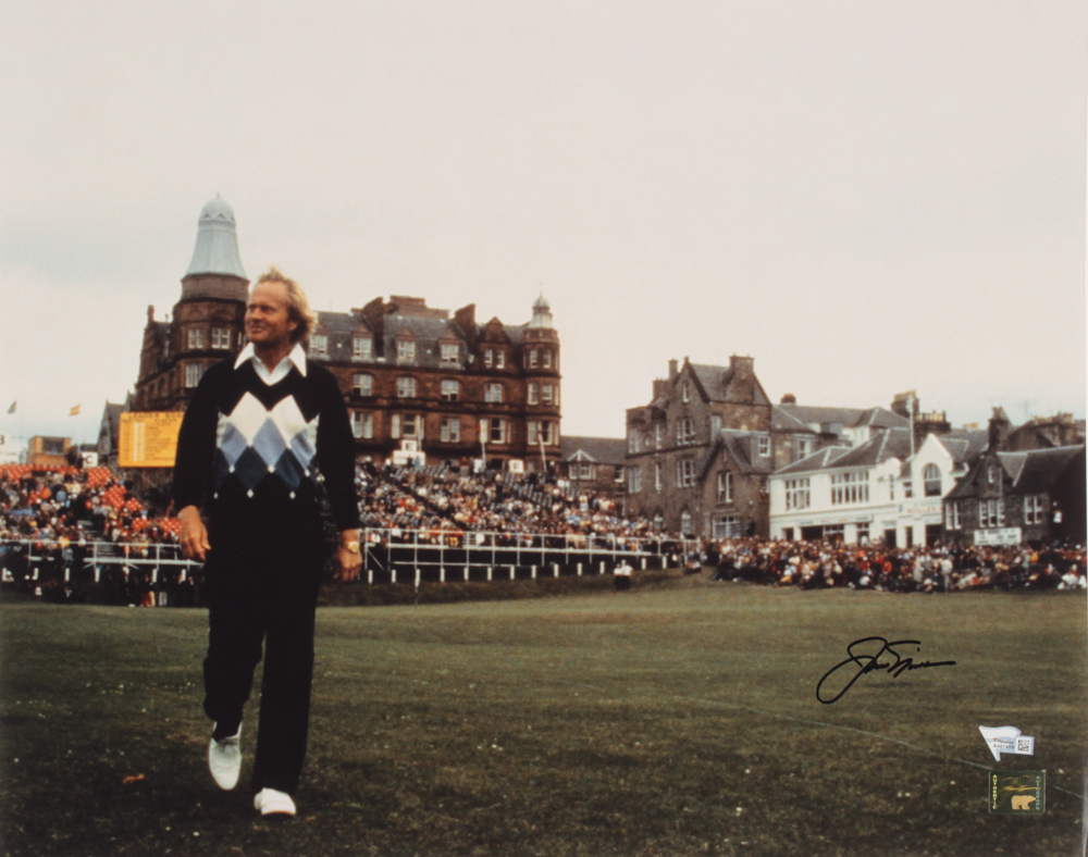 Jack Nicklaus Signed 16x20 Photo (Fanatics Hologram & Nicklaus Hologram) at PristineAuction.com Jack Nicklaus Signed 16x20 Photo (Fanatics Hologram & Nicklaus Hologram) at PristineAuction.com