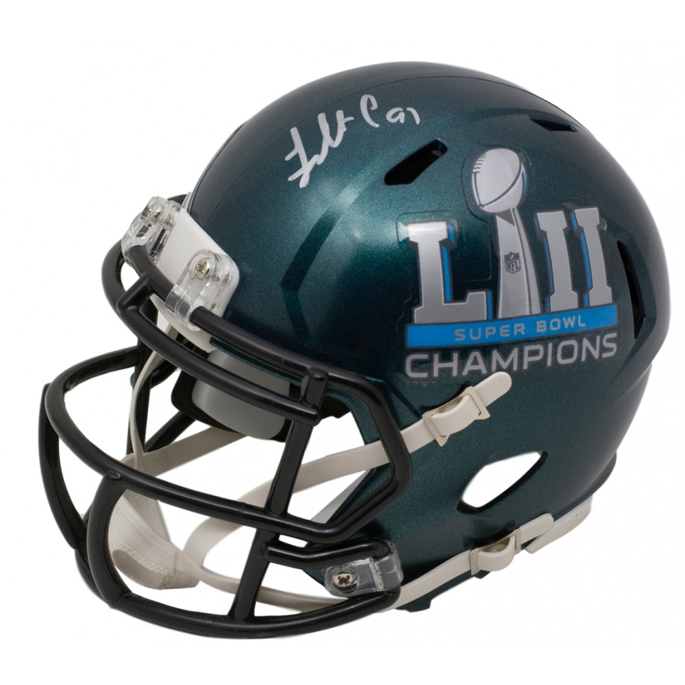 Fletcher Cox Signed Philadelphia Eagles Super Bowl LII Speed Mini