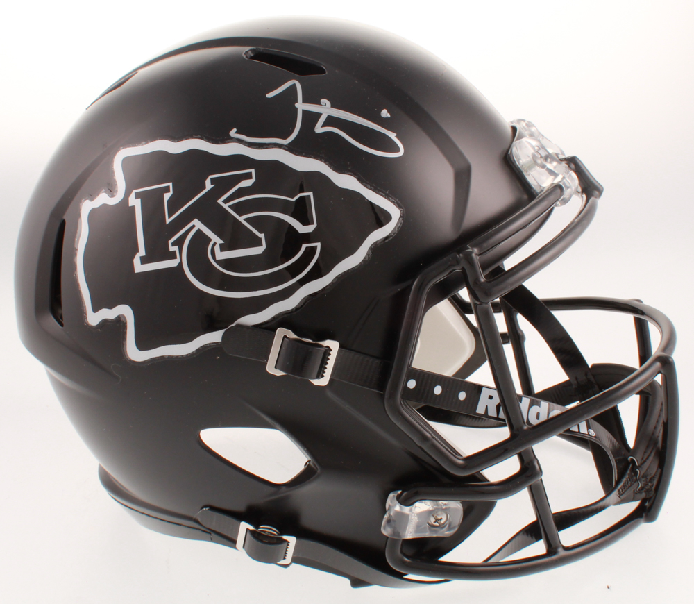 Tyreek Hill Signed Kansas City Chiefs Matte Black Full-Size Speed Helmet (JSA COA) at PristineAuction.com Tyreek Hill Signed Kansas City Chiefs Matte Black Full-Size Speed Helmet (JSA COA) at PristineAuction.com