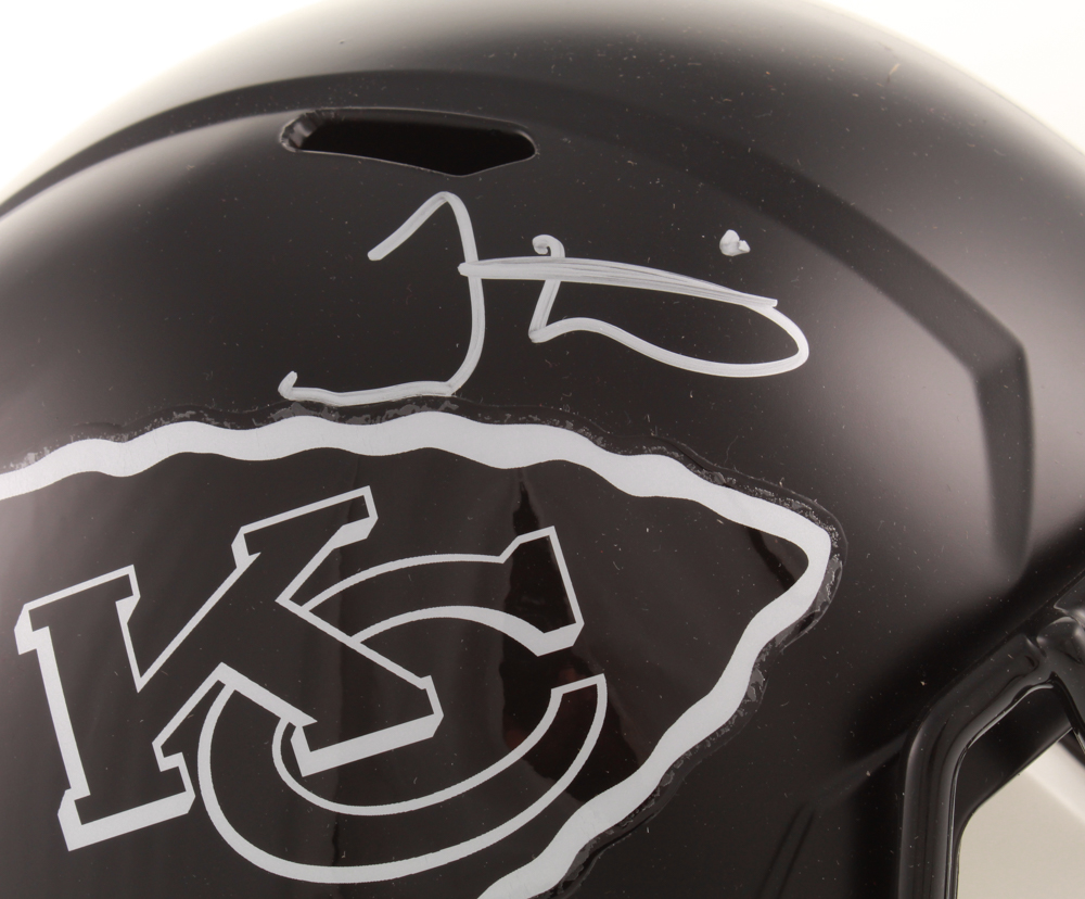 Tyreek Hill Signed Kansas City Chiefs Matte Black Full-Size Speed Helmet (JSA COA) at PristineAuction.com Tyreek Hill Signed Kansas City Chiefs Matte Black Full-Size Speed Helmet (JSA COA) at PristineAuction.com