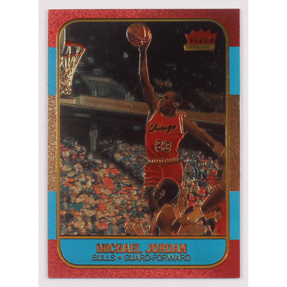 1996 fleer polychrome jordan