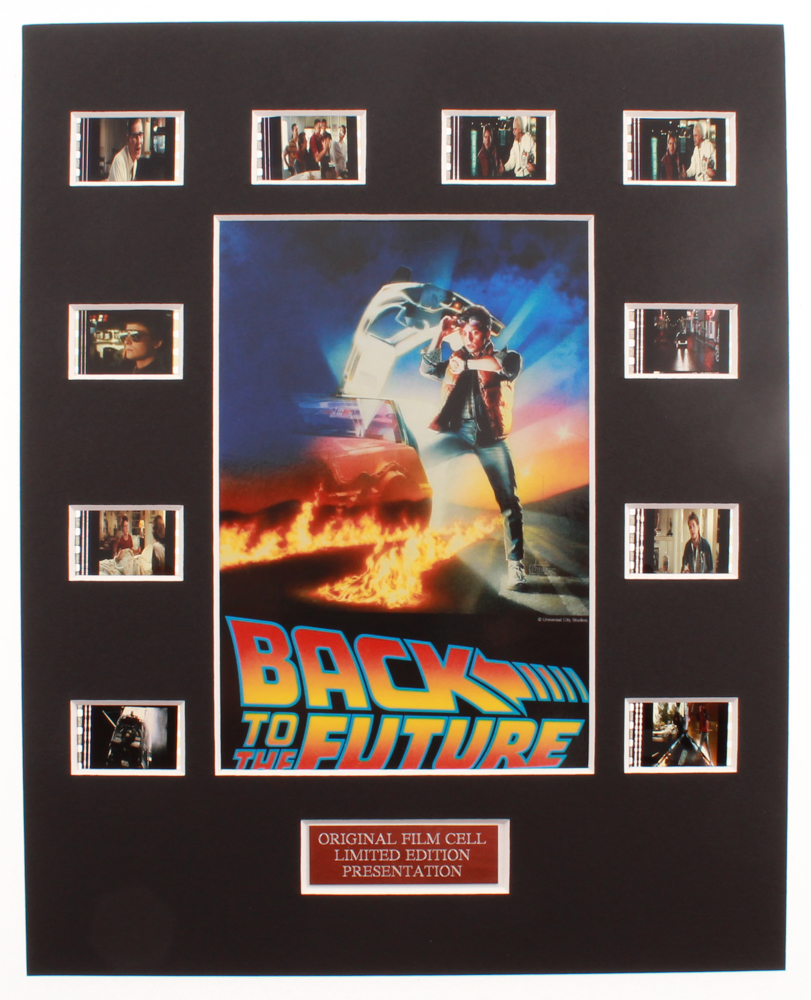 "Back To The Future" LE 8x10 Custom Matted Original Film / Movie Cell Display at PristineAuction.com "Back To The Future" LE 8x10 Custom Matted Original Film / Movie Cell Display at PristineAuction.com