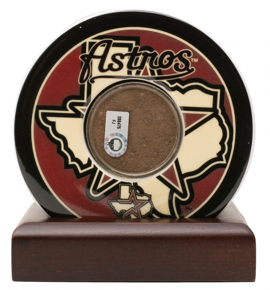 Houston Astros Drink Coaster Set with GameUsed Dirt from Minute Maid