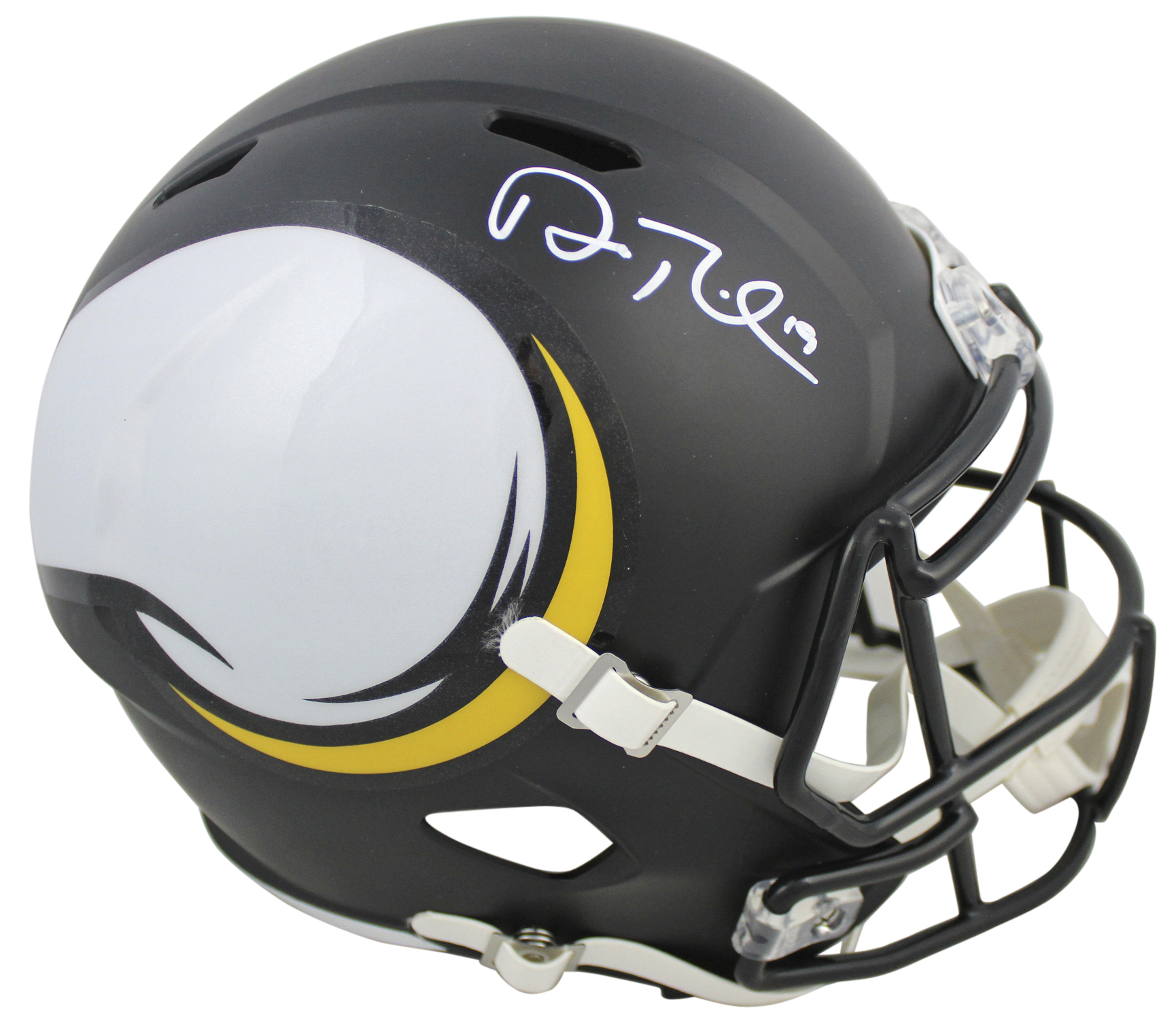 Adam Thielen Signed Vikings Full-Size AMP Alternate Speed Helmet (Beckett COA) at PristineAuction.com Adam Thielen Signed Vikings Full-Size AMP Alternate Speed Helmet (Beckett COA) at PristineAuction.com