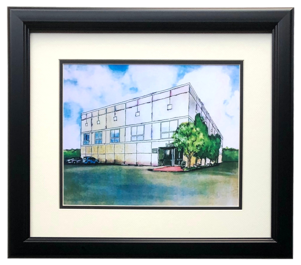 The Office "Dunder Mifflin" 16x20 Custom Framed Print Display at PristineAuction.com The Office "Dunder Mifflin" 16x20 Custom Framed Print Display at PristineAuction.com